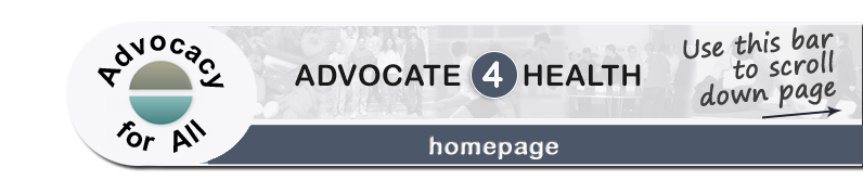 Advocate 4 Health - Home page banner
