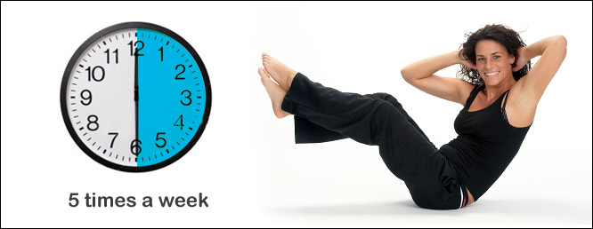 Advocate 4 Health - Exercise for 30 mins, 5 times a week.